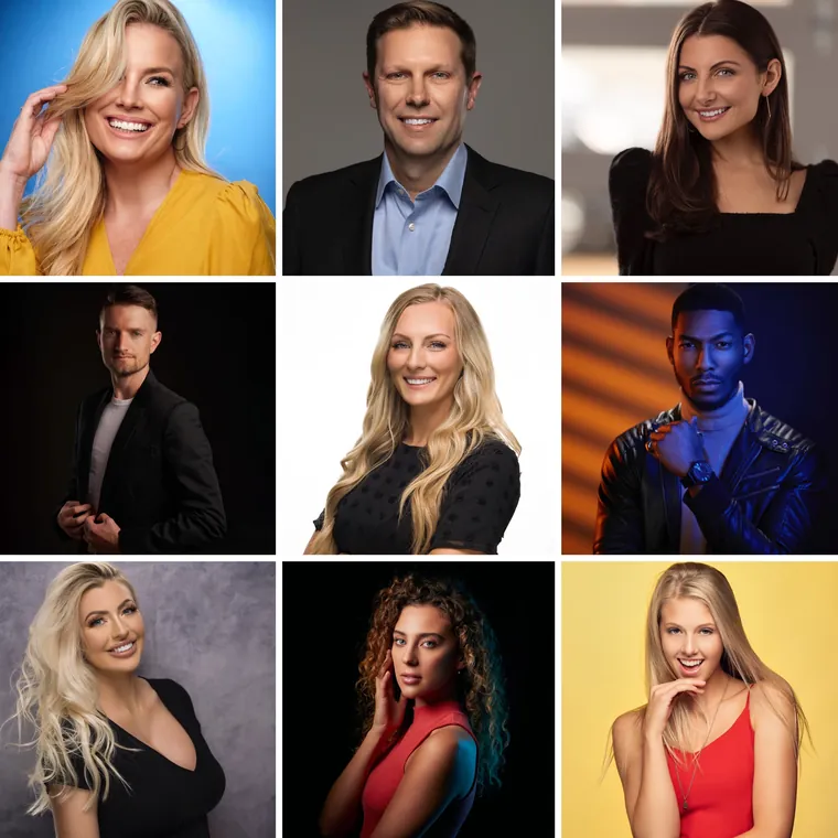 Professional headshot session with Readylight Media in Nashville